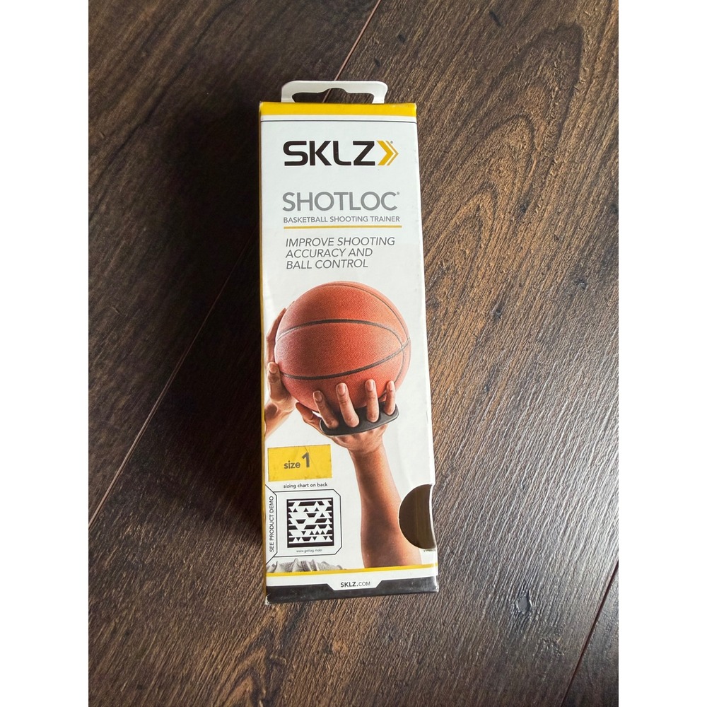SKLZ ShotLoc Basketball Shooting Trainer Size 1 Training Aid Black Improve Form